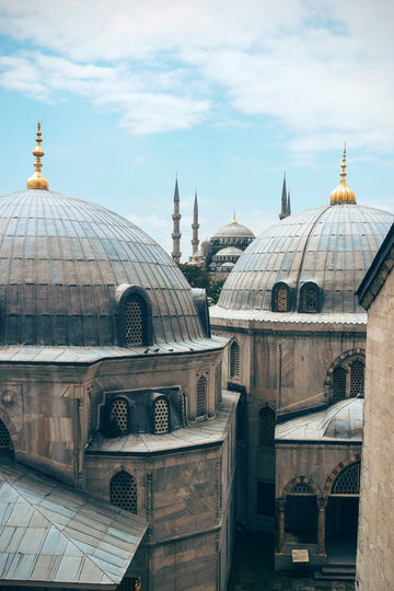 Domes Above the Old City Warm room