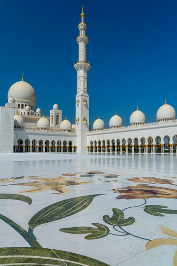 Marble Courtyard Morning Warm room